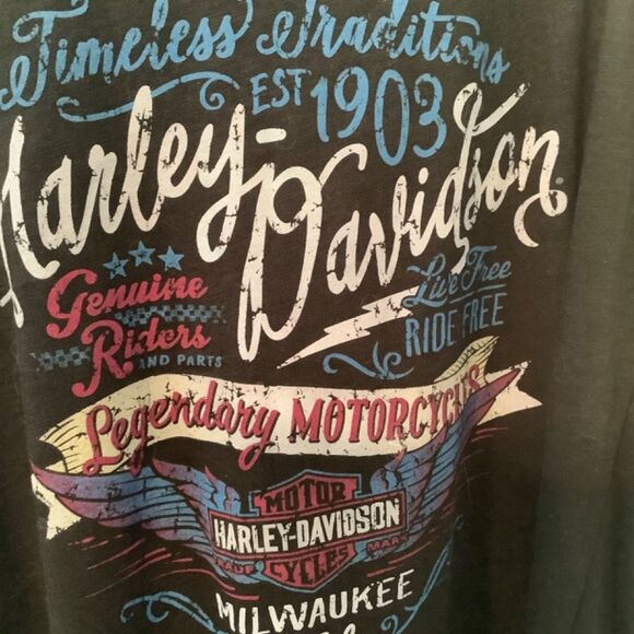 Harley Davidson tank Womens medium - Picture 2 of 3